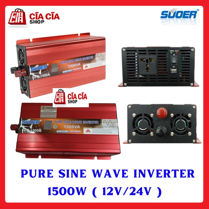 Suoer pure sine wave inverter 1500 watt / PSW inverter 1500w FPC-1500A