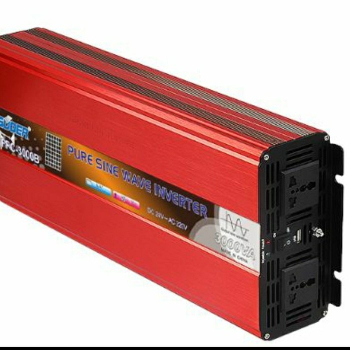 Suoer Pure Sine Wave Inverter 3000W 24V FPC-3000B PSW 3000 Watt 24V