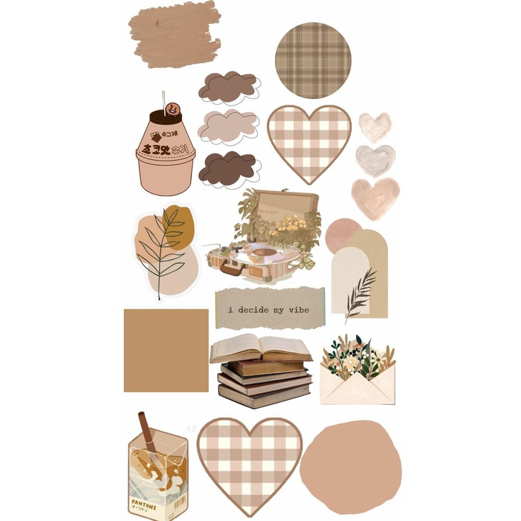 

Sticker BROWN edition cute aesthetic