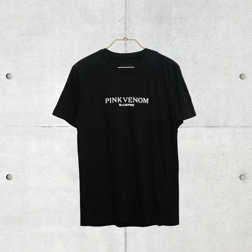 Baju Kaos Band Official Original BlackPink (Pink Venom) (Back Print) Tshirt