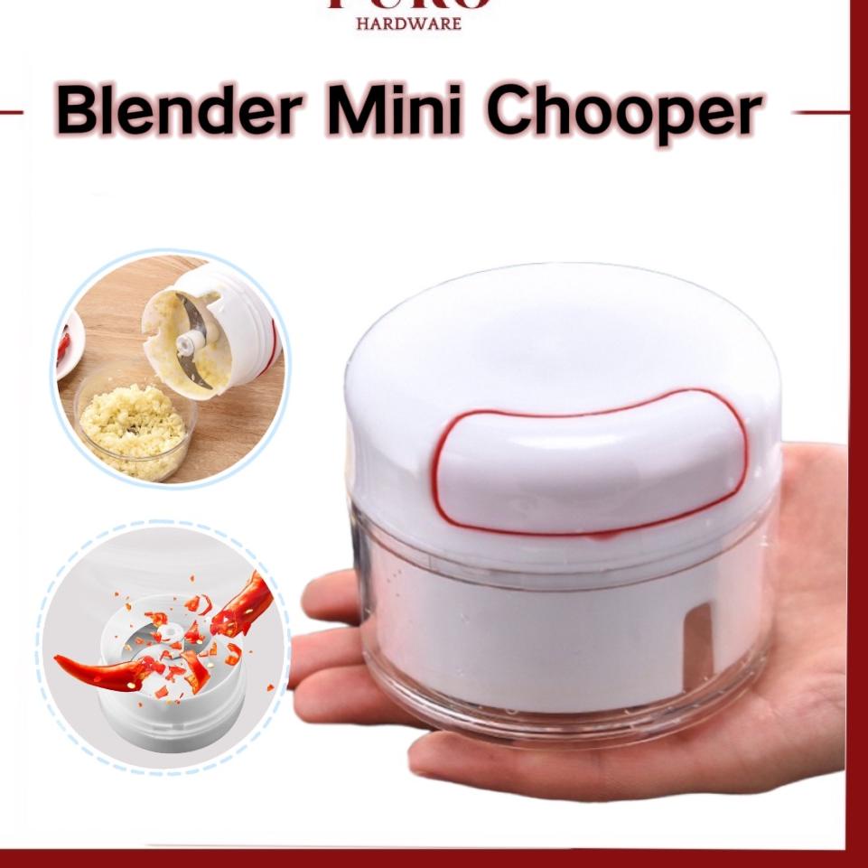 Ready Stok Mini Chopper Blender Tangan Mini Speedy Chopper Mini blender Tarik Mini Mini Chopper
