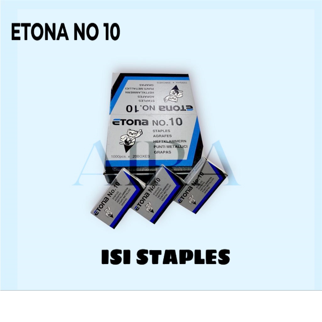 

ISI STAPLES ETONA NO 10