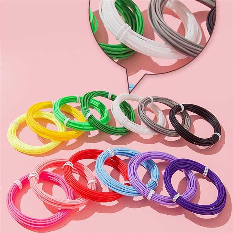 3D Pen Filaments Consumables Printing Line PCL 1.75mm 5M - SDL17 - Multi-Color