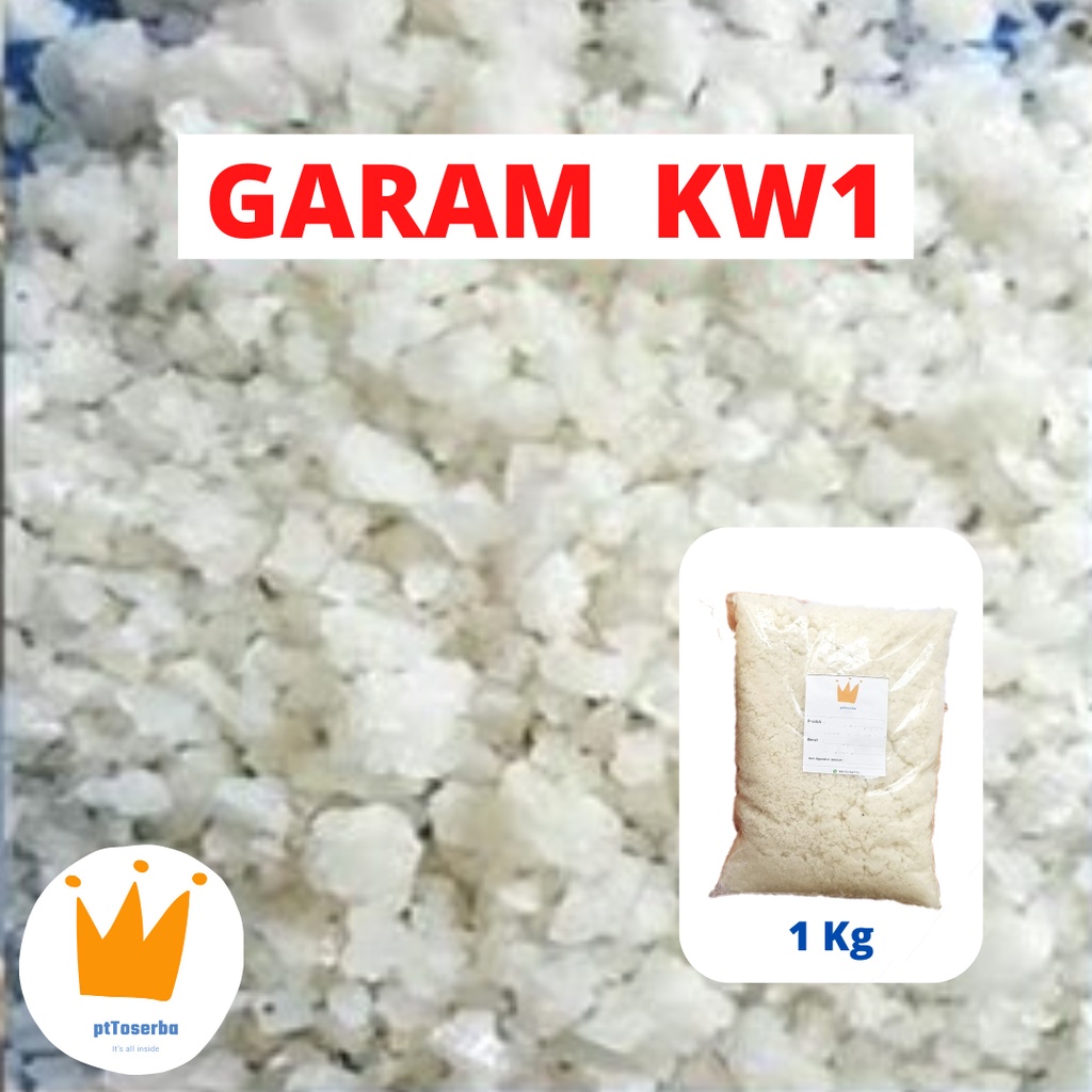 

GARAM KASAR MADURA KW1/ NATURAL MADURA SEA SALT - 1KG