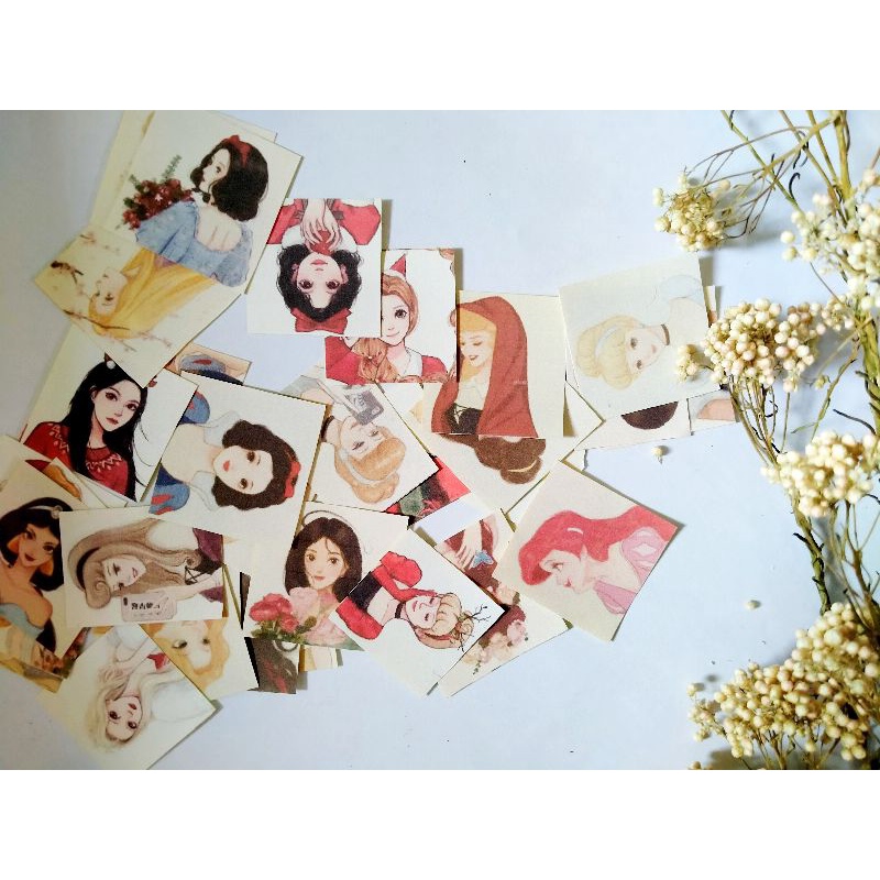 

Sticker Aesthetic Princess Disney / Sticker Aesthetic / Sticker lucu