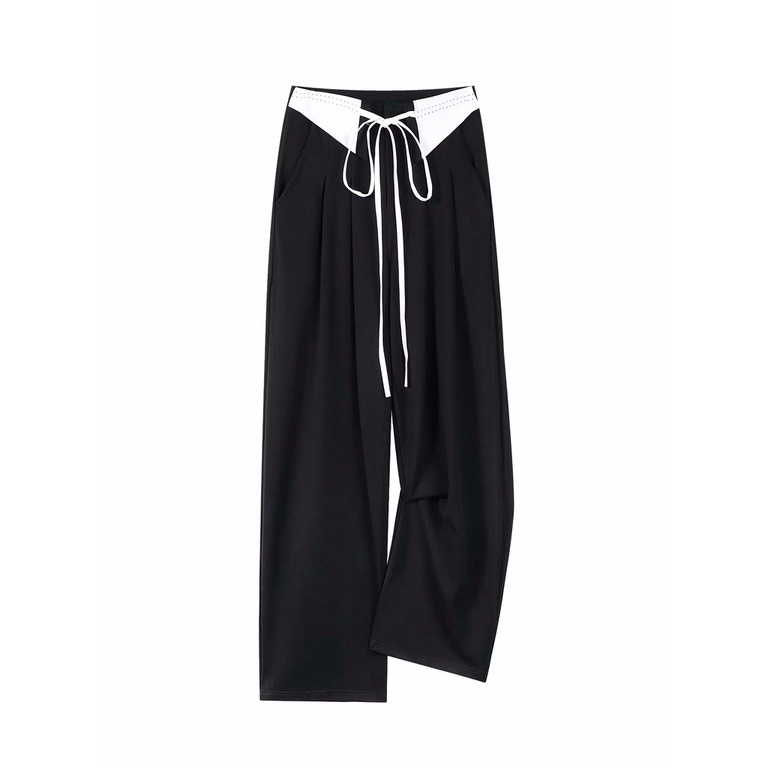 Korean Style Celana Kulot Wanita Terbaru Kekinian celana kulot wanita panjang import Loose Highwaist Pants