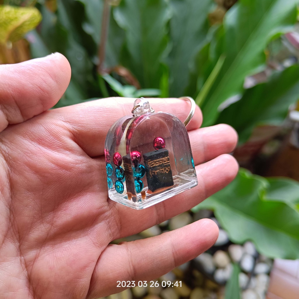 Gantungan Kunci Kabah Souvenir Haji Umroh (pilih motif)