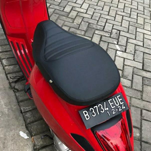 Kulit Jok Vespa Sprint Primavera Mbtech Carera / Cover Jok Vespa