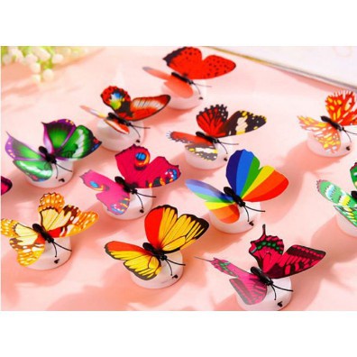 MMM LED KUPU KUPU / LED DEKORASI / LAMPU KUPU LED BERUBAH 7 WARNA / LED BUTTERFLY