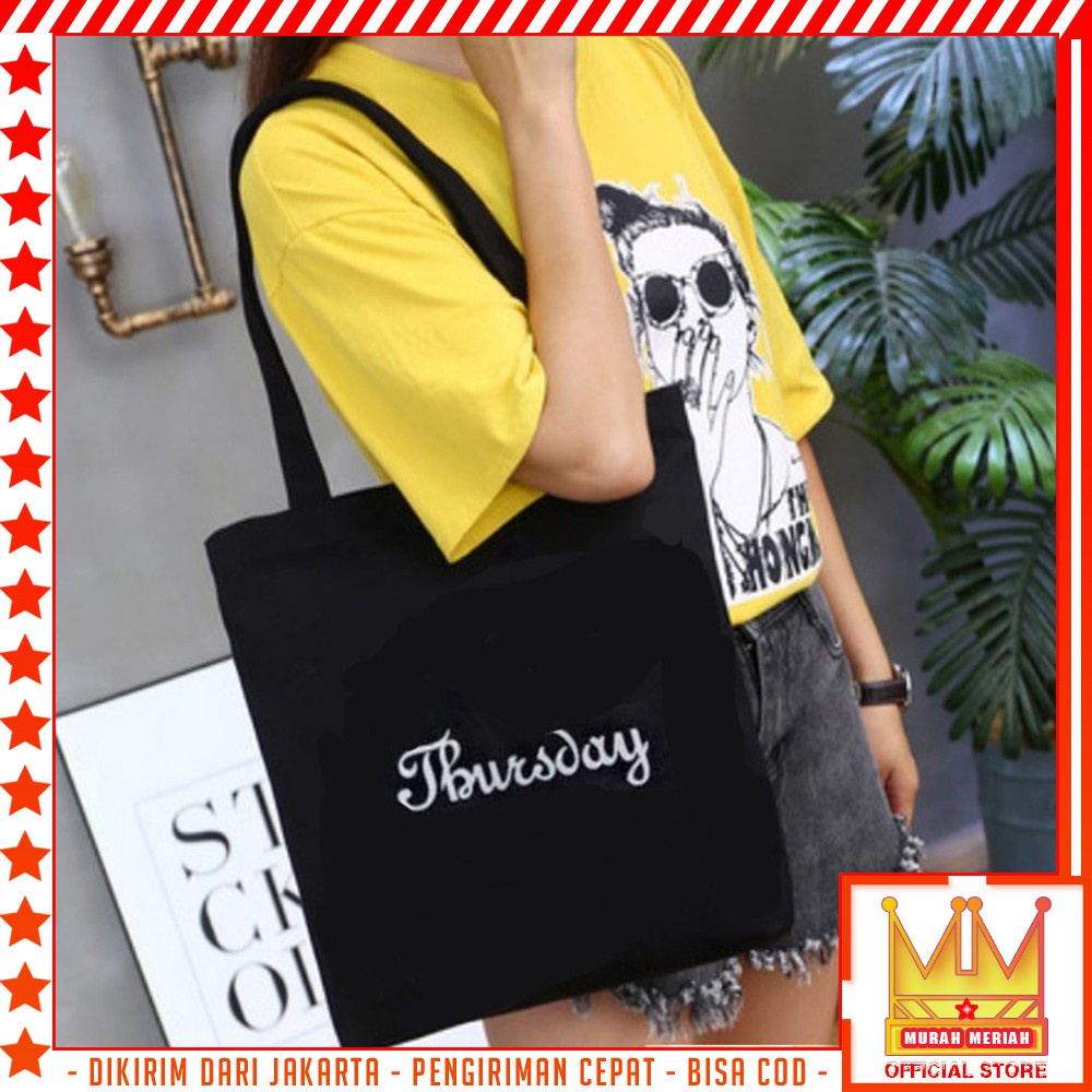 MMM TOTEBAG DAILY TOTE BAG SUNDAY MONDAY FRIDAY TUESDAY WEDNESDAY MONDAY FRIDAY ALA KOREA