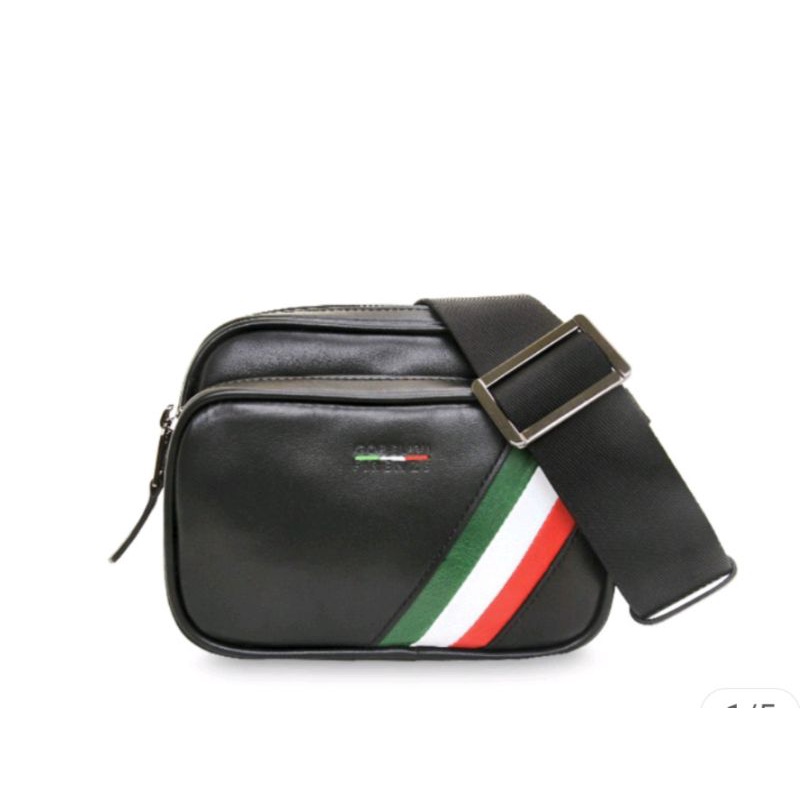 Gobelini Mens Garry Waist Bag Black