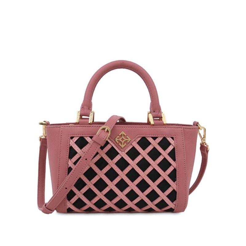 Gobelini Caserta Mini Satchel Patches Pink