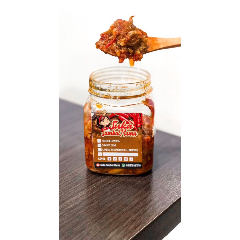

TERMURAH!! SAMBAL CUMI ASIN 200 Gram