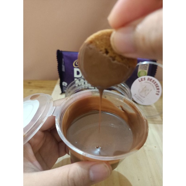 

Snacktock cookies melted cadburry