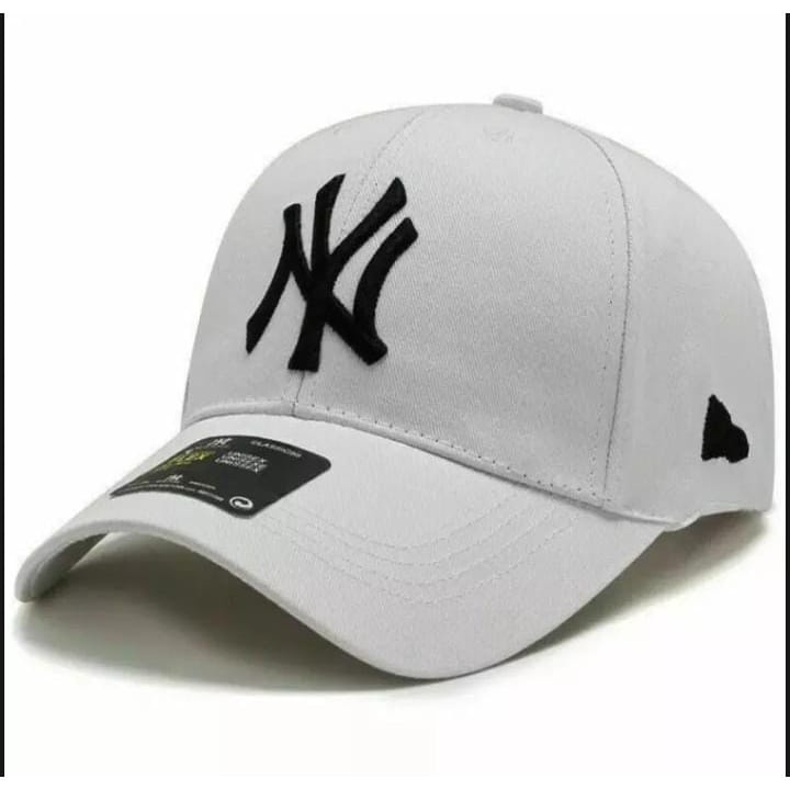 Topi NY New York Pria Wanita Unisex Distro Ori Keren Bahan Tebal Bordir Topi BaseBall Pria Dewasa Casual Murah Topi Korea Cowok Cewek Bisa byar di tempat