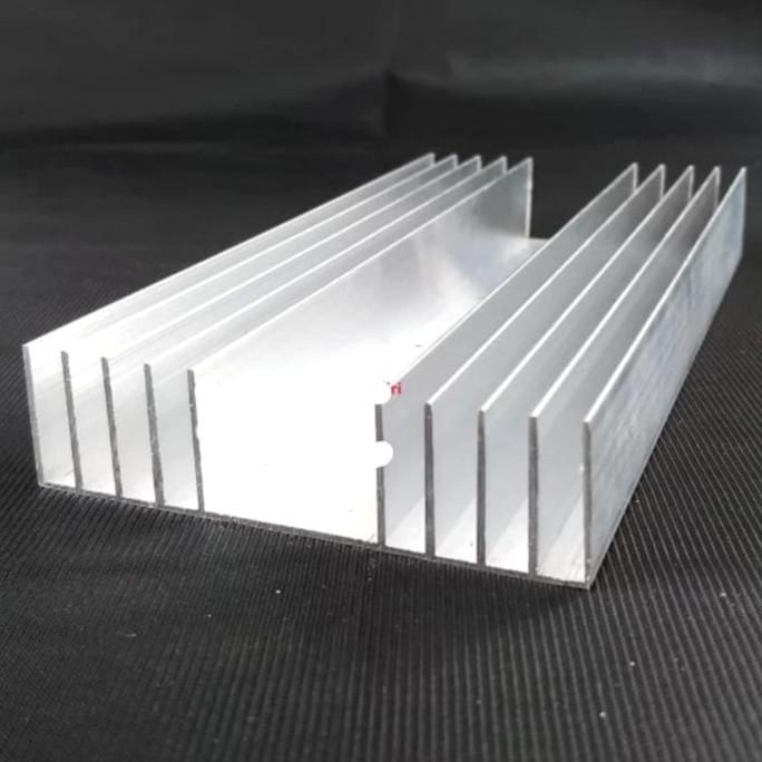 Pendingin Power Sanken 5 Sirip 20cm 30cm 40cm Heatsink Aluminium pcmelektrob9090 Kualitas Baik