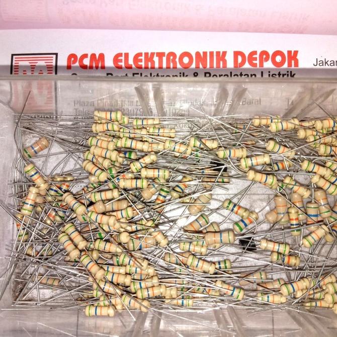 R 56k ohm 56 Kohm 1/2w 1pax isi 500pcs pcmelektrob9090 dijamin