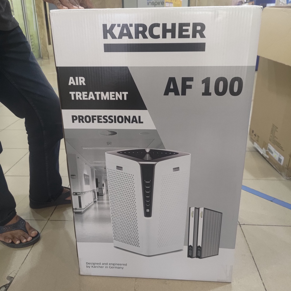 Karcher Air Purifier AF 100 Mesin Pembersih Udara 100m2 AF100 Filter Besar