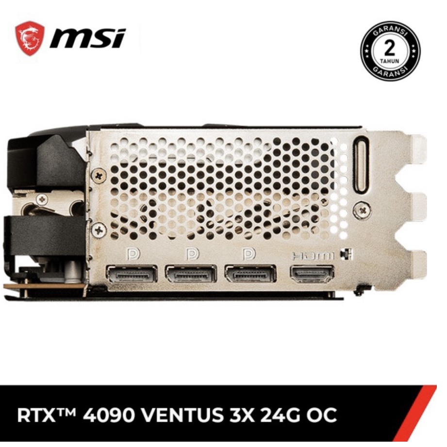 MSI GeForce RTX 4090 VENTUS 3X 24GB OC GDDR6X 384-bit