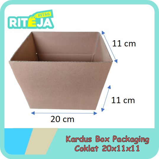 

Kardus Box Packaging Coklat 20x11x11