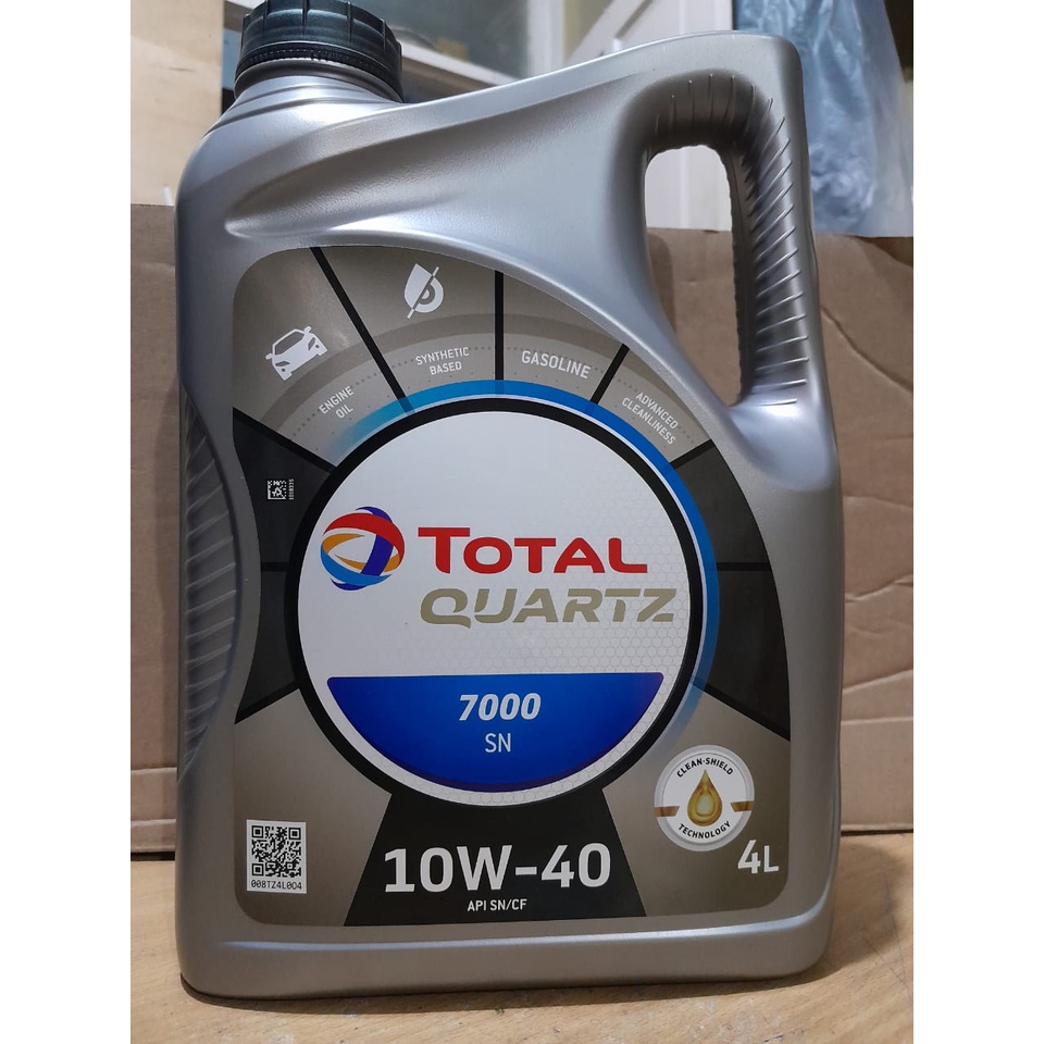 OLI MOBIL TOTAL 7000 SN 10W - 40 SYNTHETIC 4 LITER