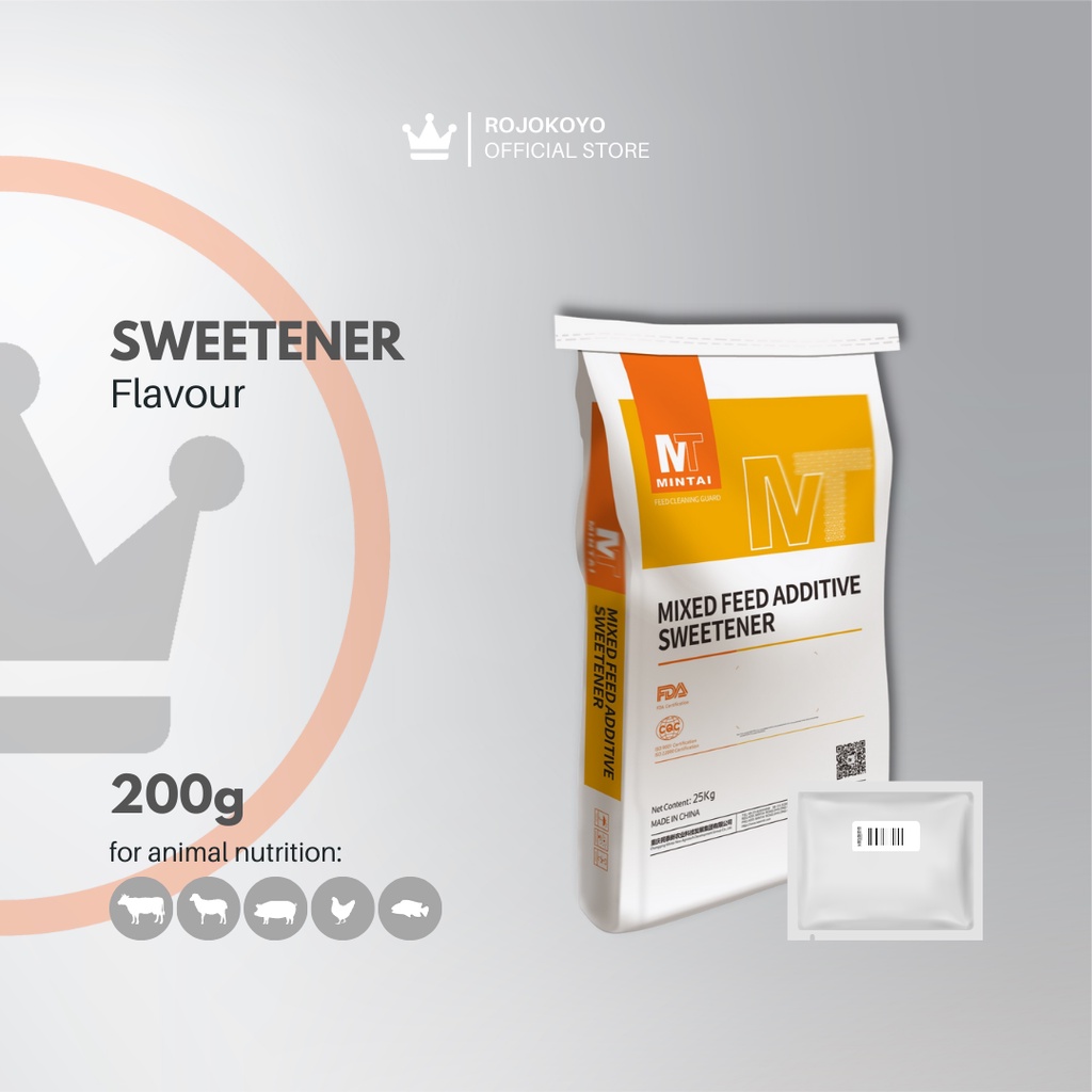 Sweetener Sukrosa-Sodium Saccharine Pemanis Pakan Ternak