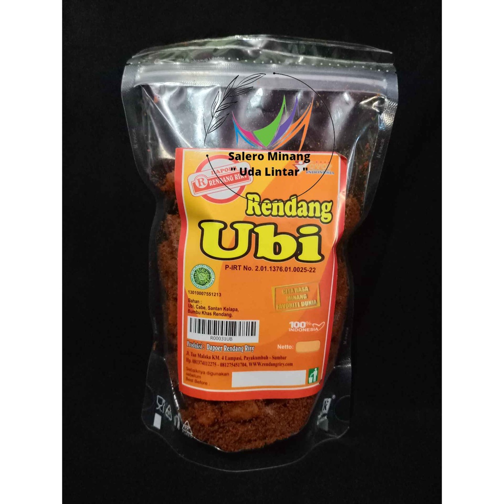 

Rendang Ubi/Singkong Riry