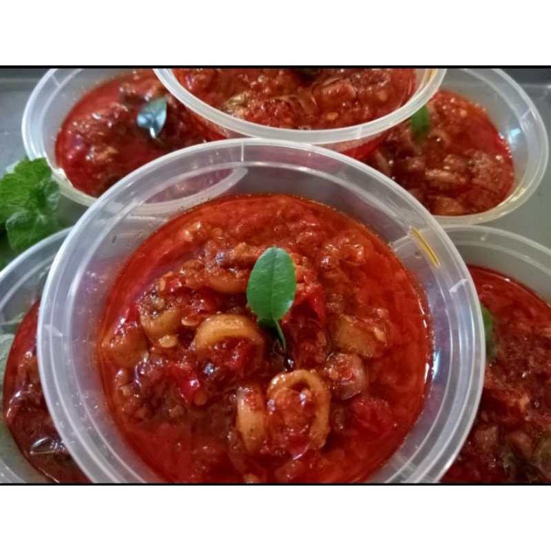 

Sambal Cumi Merah Pedas
