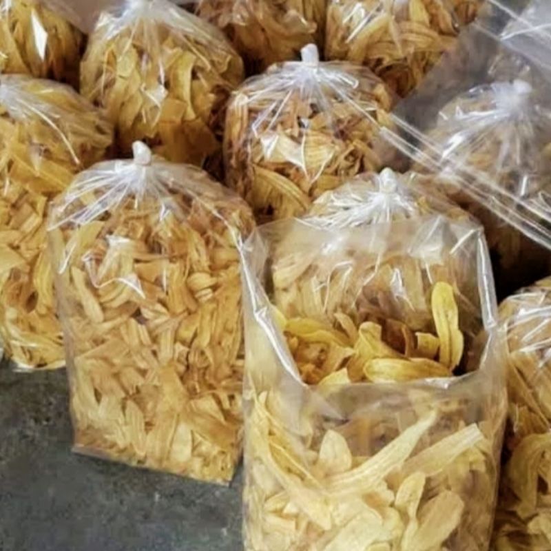 

Keripik pisang 1 kg rasa manis atau asin