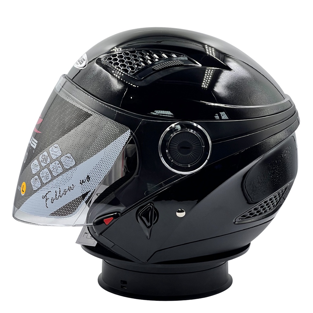 Helm ZEUS ZS 610 Double Visor Black