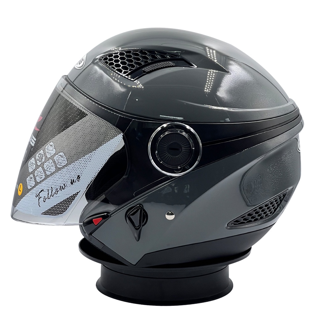 Helm ZEUS ZS 610 Double Visor Grey 11C