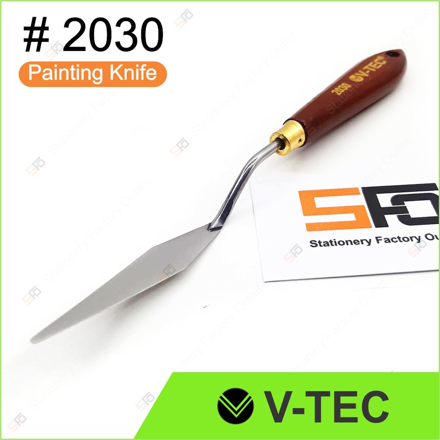 

Painting Knife V-Tec Satuan - Pisau Palet Lukis No. 2030 - SFO Semarang Official