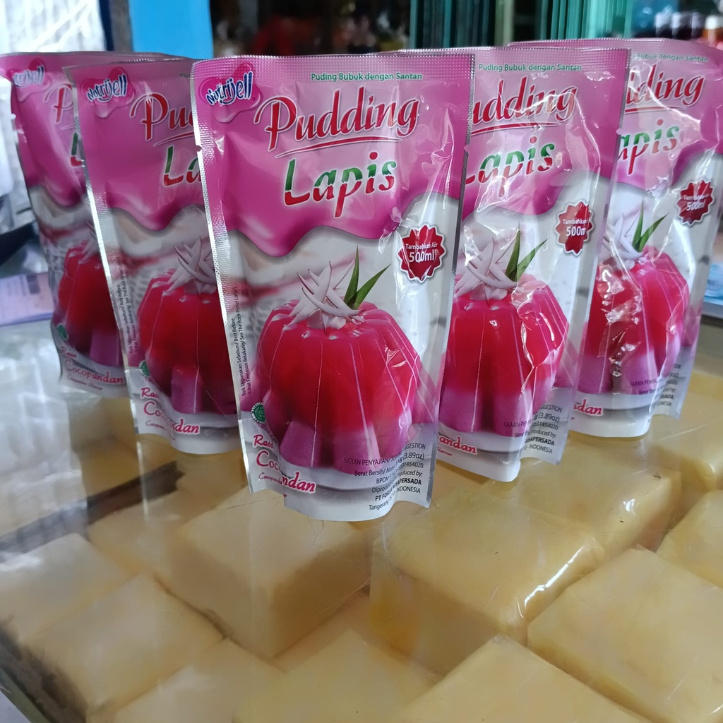 

Nutrijell Puding Susu / Puding Bubuk Plus Susu / Aneka Rasa 145gr Berkualitas