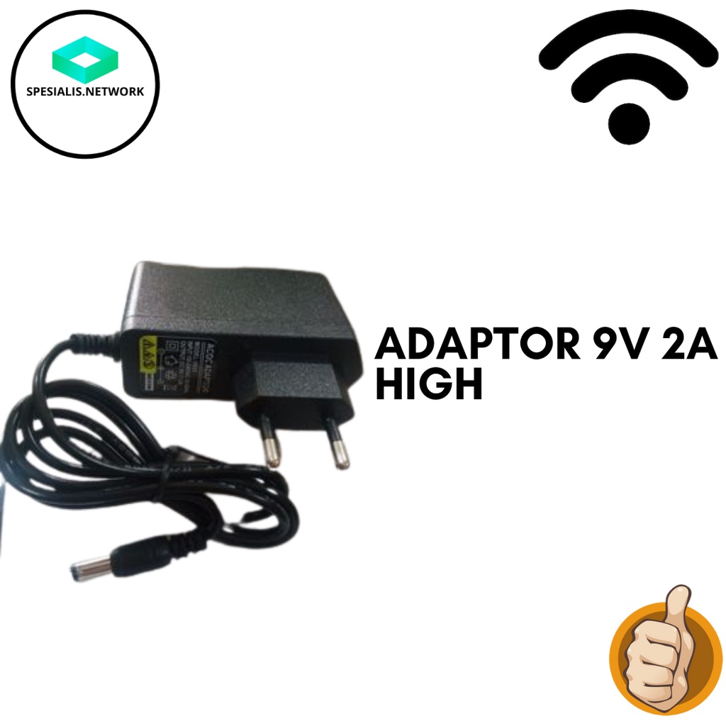 ADAPTOR KONVERTER 9V 2A HIGH