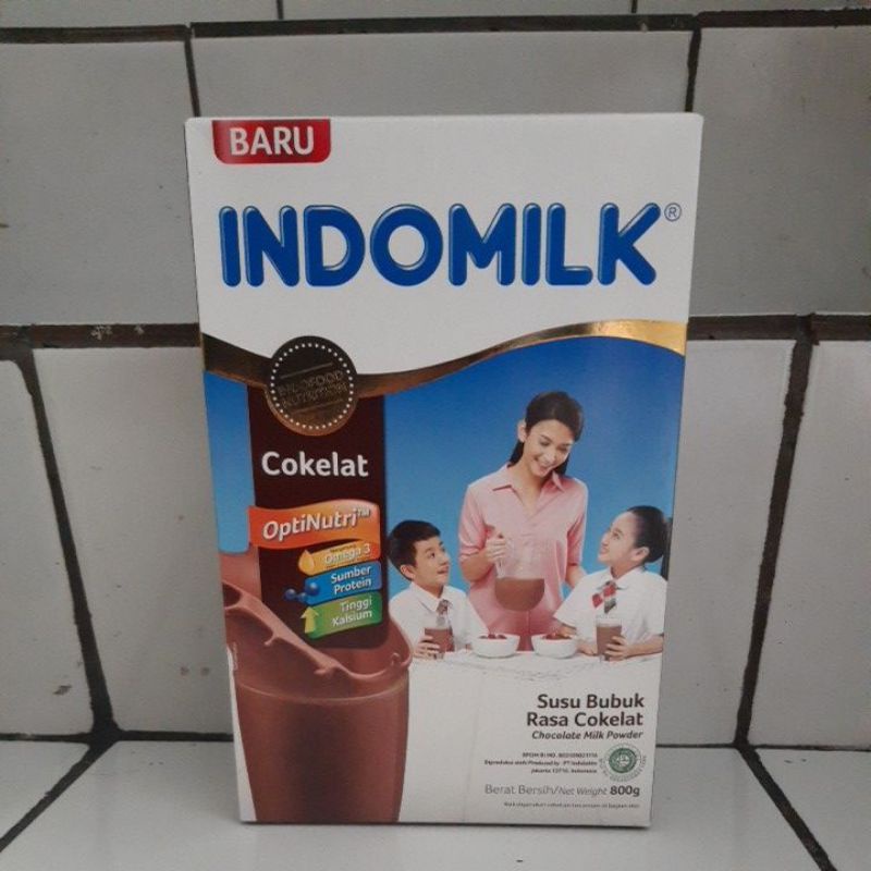 

Indomilk susu bubuk rasa coklat 800 gr