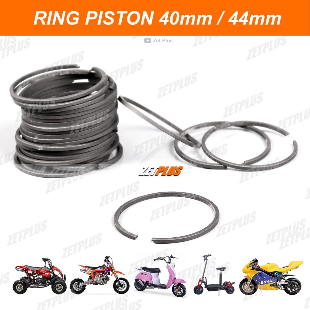 RING PISTON 40 MM - 44 MM / Ring seher 40-6 44-6 mini trail cross GP scooter goped scoopy atv mesin 