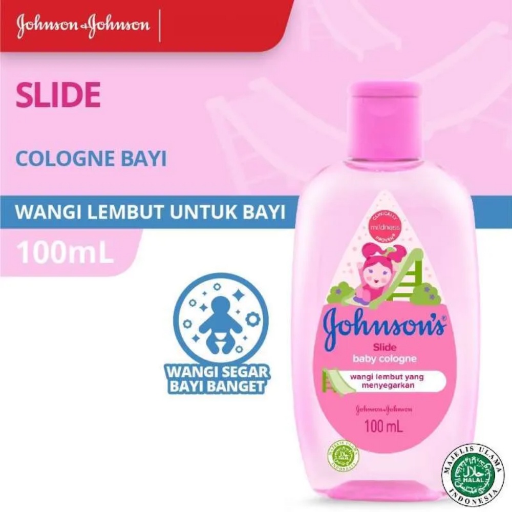 JOHNSON’S Cologne Baby Summer swing| slide| happy berries| brisa| morning dew| heaven 100ml parfum bayi perfume
