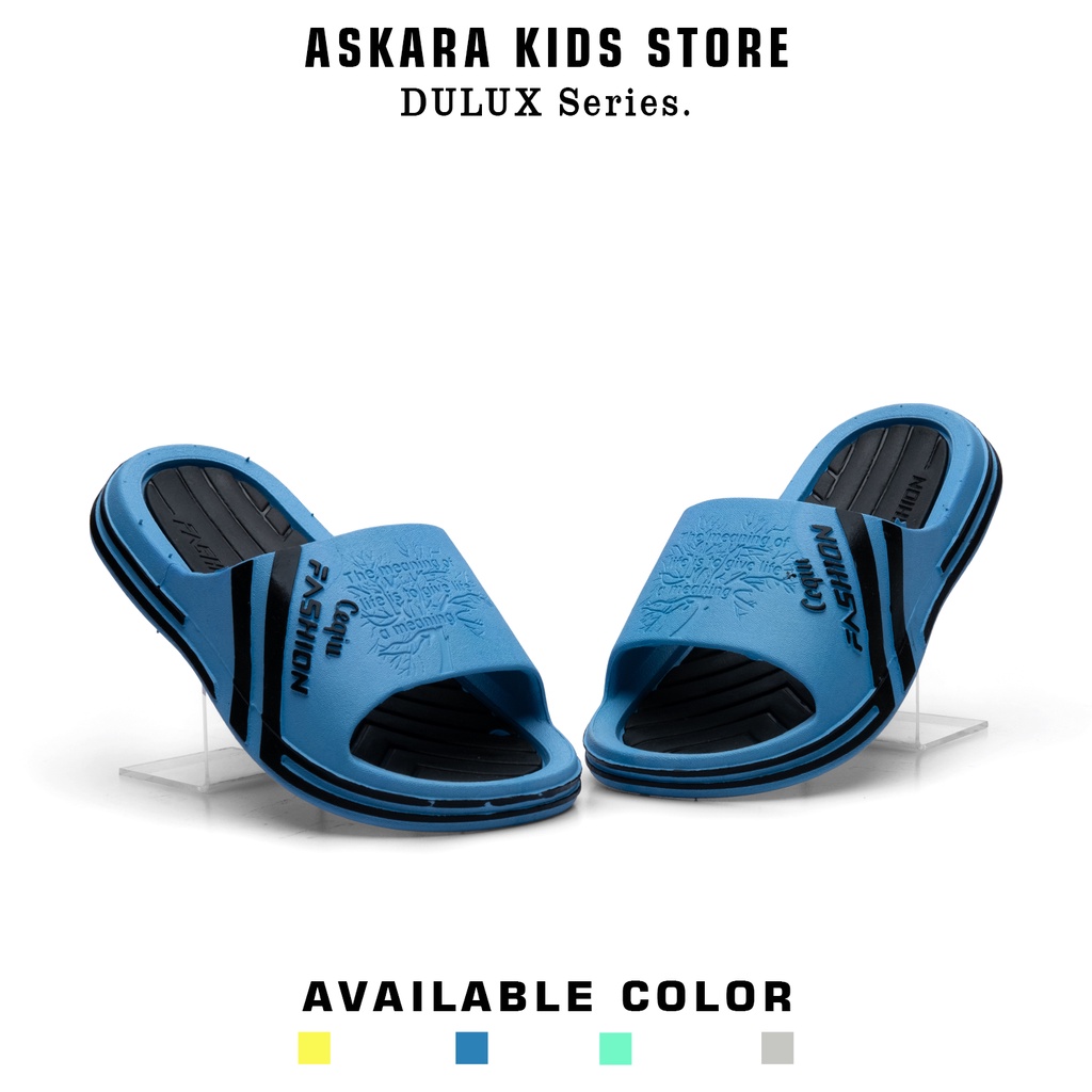 Sandal Selop anak laki-laki sandal kokop dulux ceqiu New - Askara