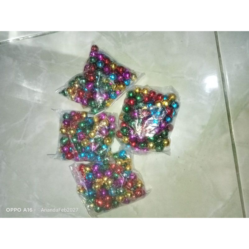 Lonceng kecil/Klintingan kecil 10mm Warna Warni