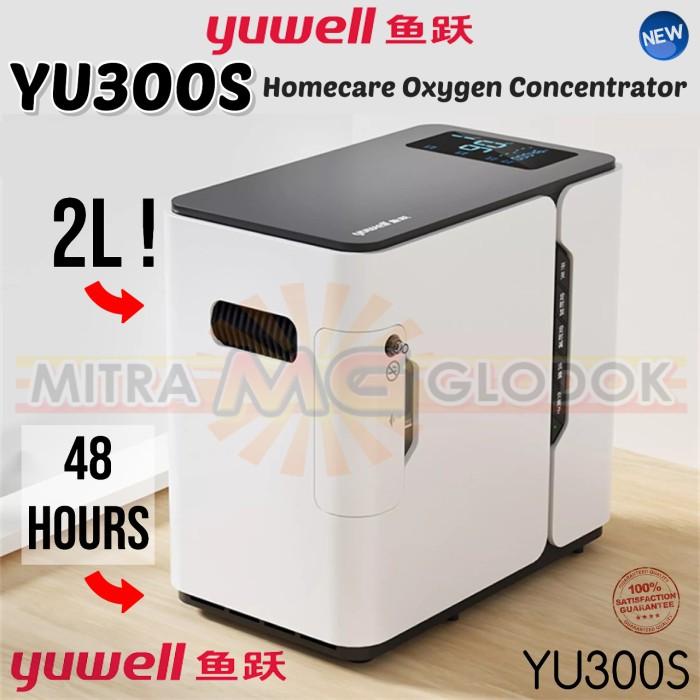 YUWELL YU300S 2L Oxygen Concentrator Homecare Mesin Oksigen Generator