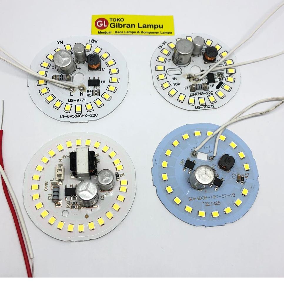 Star 6.6 PCB Mata Lampu LED 18w Tanpa Driver - Mata LED AC Langsung 220V (BM)