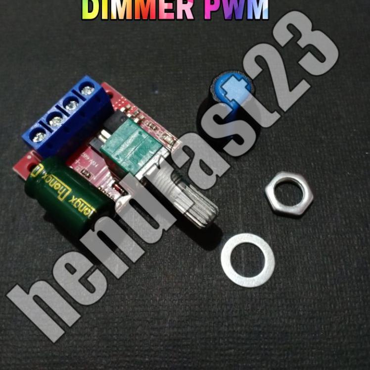 ♠  DIMMER KIPAS / DIMMER LED / PWM / DIMMER 12V / DIMMER DC MOTOR ATAU LED CONTROL / DIMMER MINI