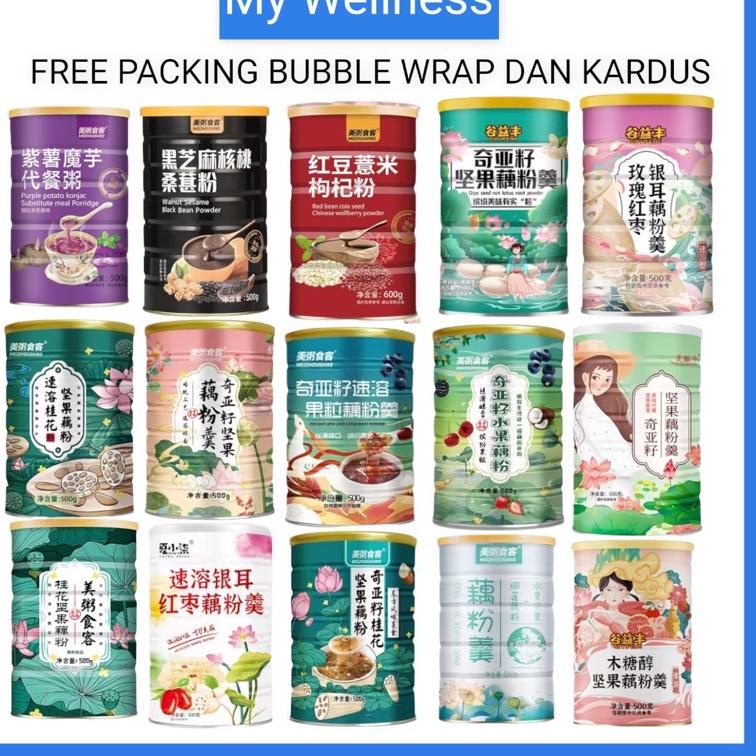 

⚡GROSIR⚡ Ou Fen Lotus Root Powder Teratai 500gr Makanan Diet