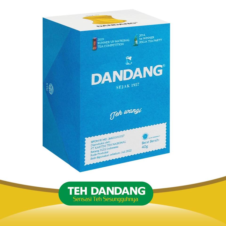 

✨MEGA ⚡ALE✨ Teh Dandang Biru 40gr - Teh Tubruk - 1 slop isi 10 box 40gr