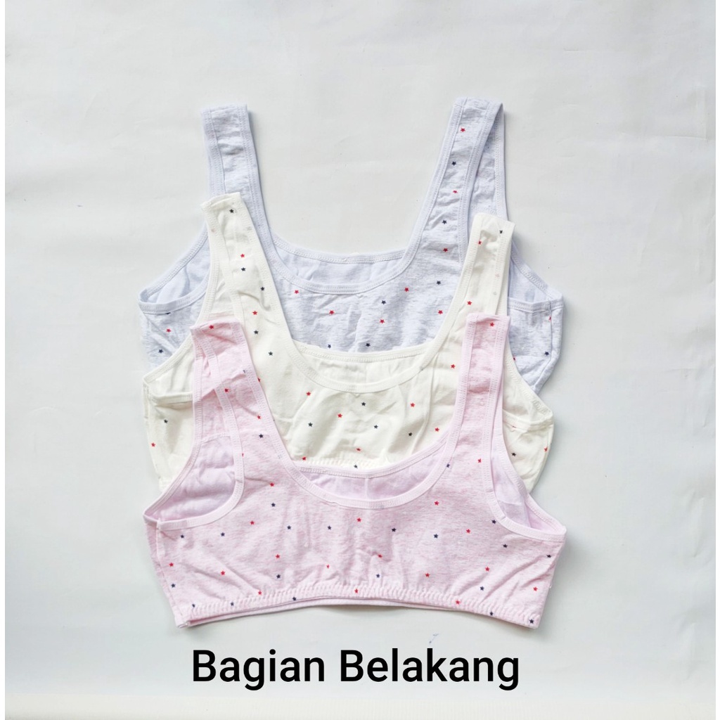 MINISET 1346 TALLY - MINISET TALLY 1346 - TALLY Miniset Anak Bahan Katun Size Besar Minibra Anak Step 1 Motif Bintang M 1346TALLY Miniset Step 1 Anak Perempuan 1346 Polkadot Nyaman di Pakainya MINISET ANAK TALLY KATUN 1346