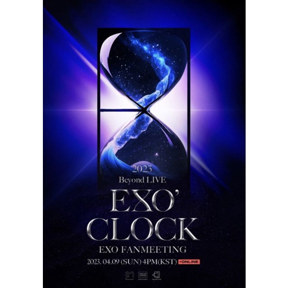 Sharing Fanmeet EXO clock anniversary 11th live only beyond live