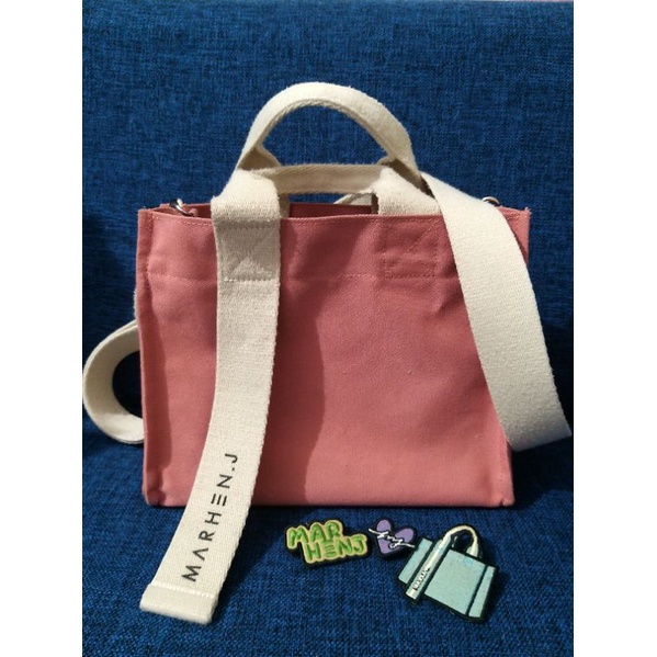 Preloved Tas Marhen J Rico Mini Bag Original-indi pink