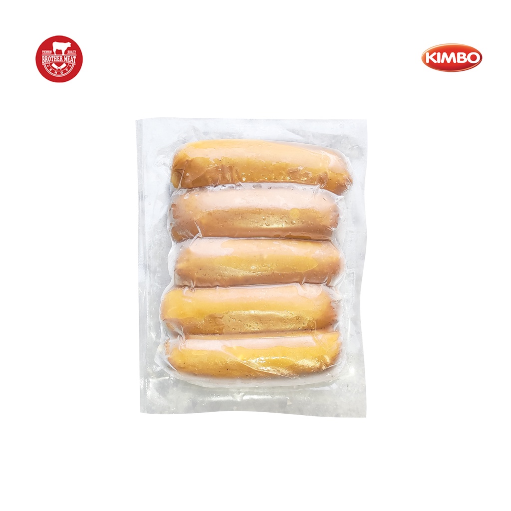 Sosis Kimbo Bratwurst Cheese 500gr, Halal