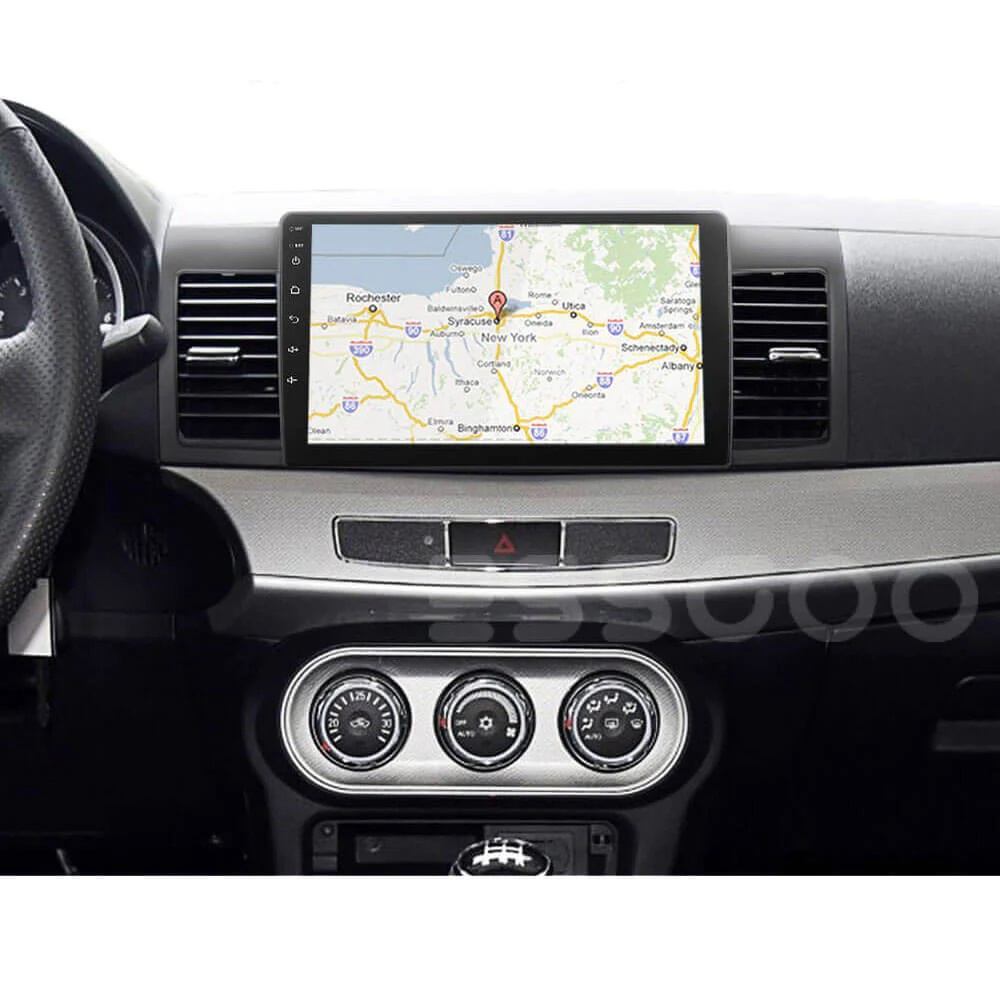 Head Unit Mobil Double Din Android GPS WIFI ROM 16GB RAM 1GB HD 10 Inch screen untuk streaming,  navigasi Offline dan online