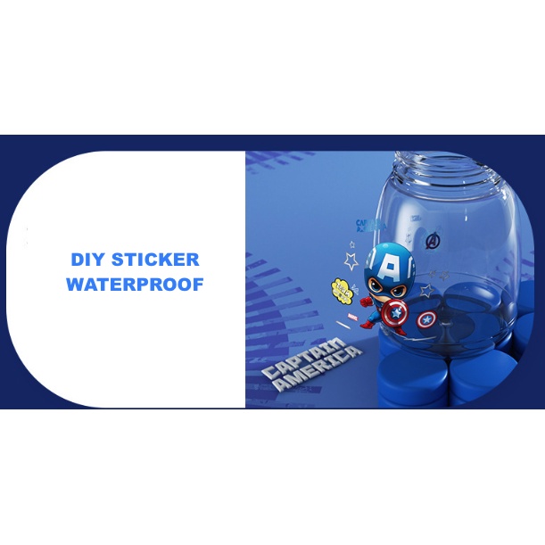 DISNEY ORIGINAL STICKER DIY DUAL BOTTLE 1100ML WD8109